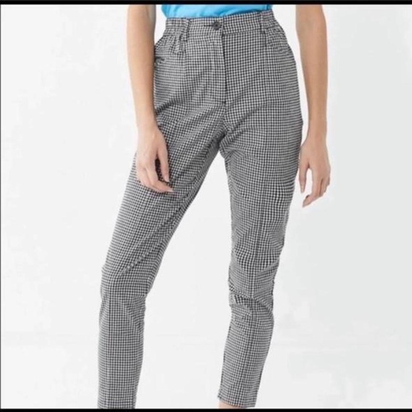 Urban Outfitters Silence & Noise Gingham Trousers Size 2 - Picture 6 of 6
